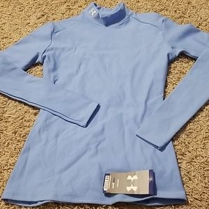 Sub zero mock neck compression top